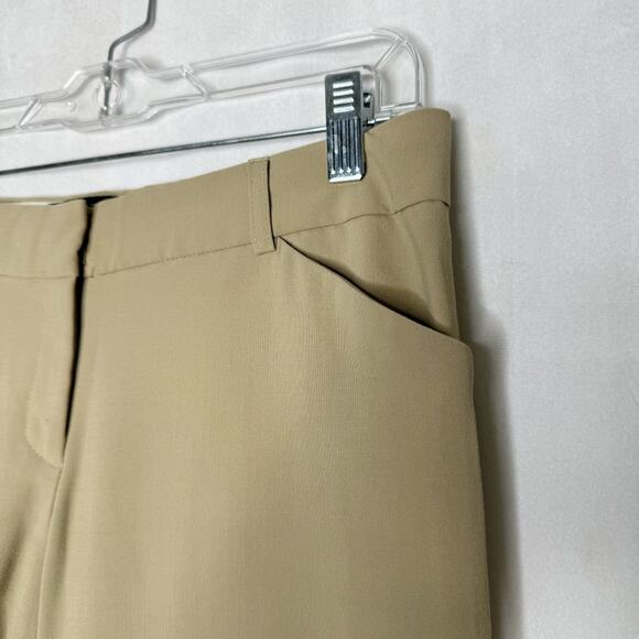 BODY BY VICTORIA / tan the Christie fit bootcut career dress pant trousers / 4 - Picture 6 of 9